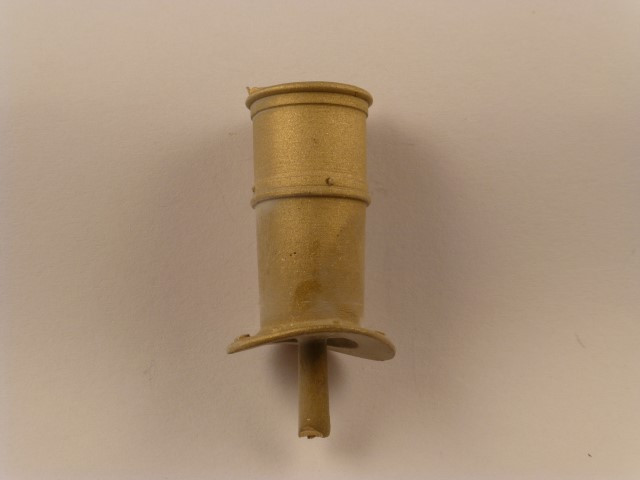 Schornstein, Durchmesser oben 16mm, Höhe 30,5mm,  für Kessel-Durchmesser 50 +/- 2mm				