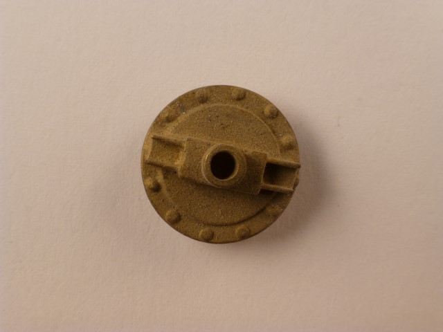 Stopfbuchsdeckel/Schieberlaterne, Durchmesser 15mm,  Länge 6mm