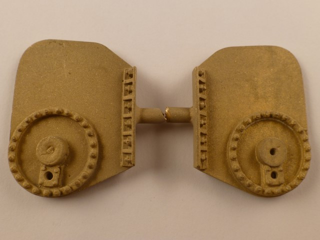 Zylinder-Vorderwand für Einheitslok (BR 50/41 etc.),  paar rechts/links, Höhe x Breite 40 x 31,5mm