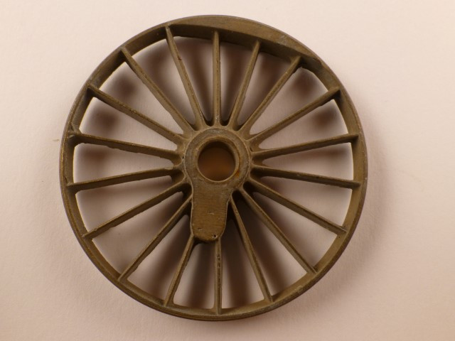 Kuppelrad, für 1850er Rad, 18 Speichen,  für Kurbelradius 11 +/- 0,5mm