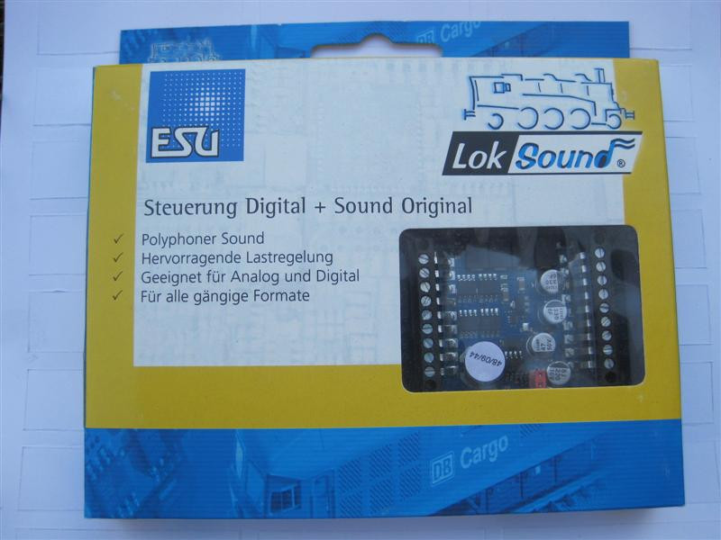 ESU Loksound XL BR50 NEU und OVP